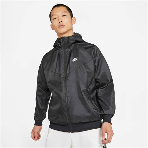 nike windbreaker zwart wit|Nike Sportswear Windrunner Hooded Windbreaker .